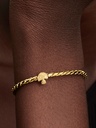 Charm Pandora Mini Champiñón Dorado Texturizado 764048C00