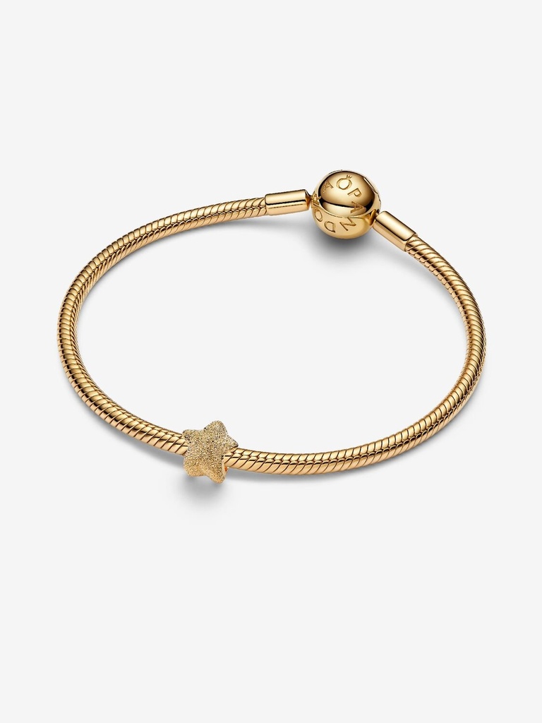 Charm Pandora Mini Estrella Dorada Texturizada 764050C00