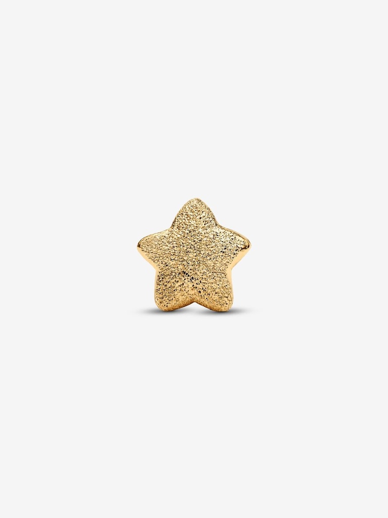 Charm Pandora Mini Estrella Dorada Texturizada 764050C00