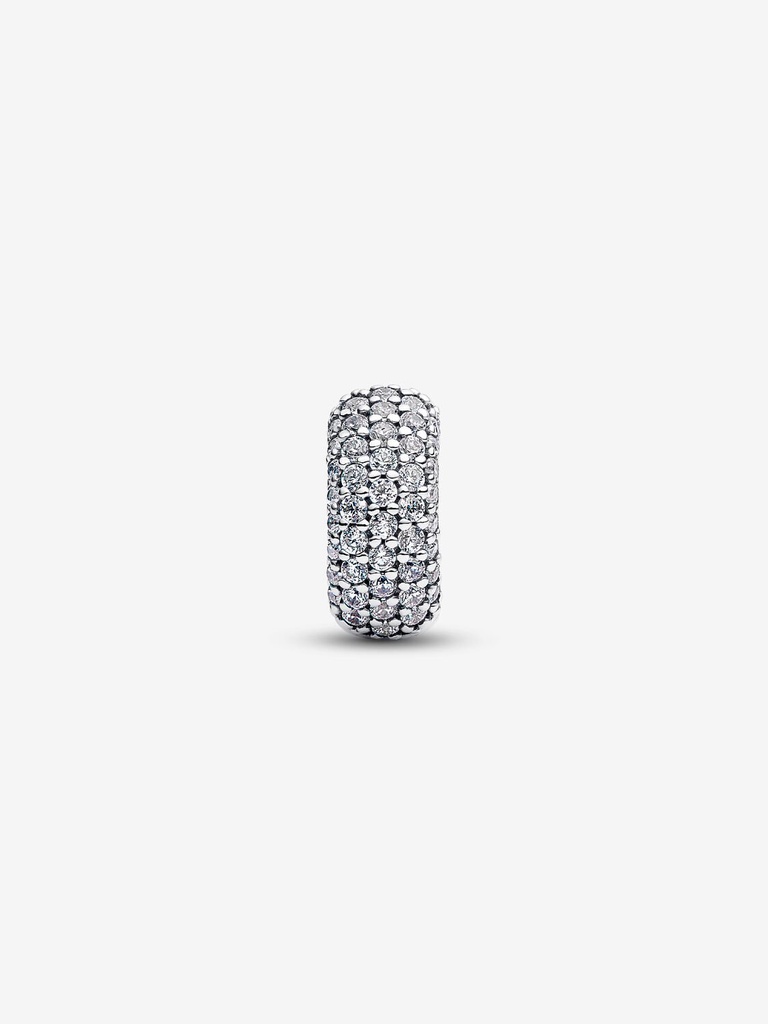 Charm Pandora Clip Pavé Brillante en Plata 794032C01