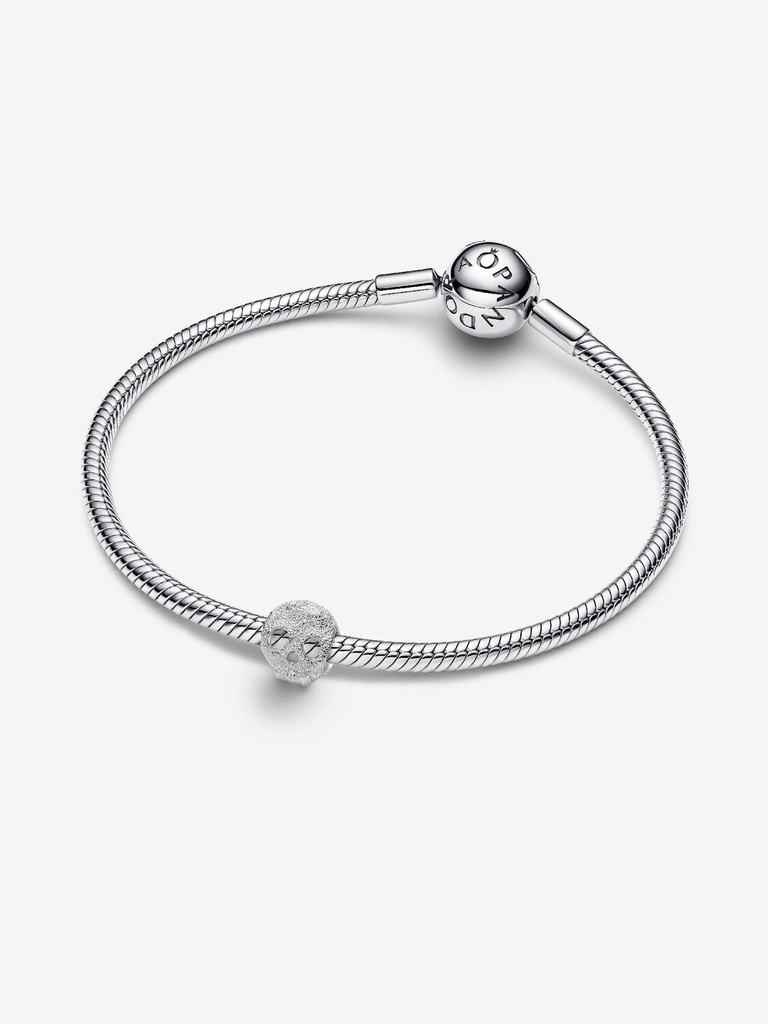 Charm Pandora Mini Calavera Plata Texturizada 794040C00