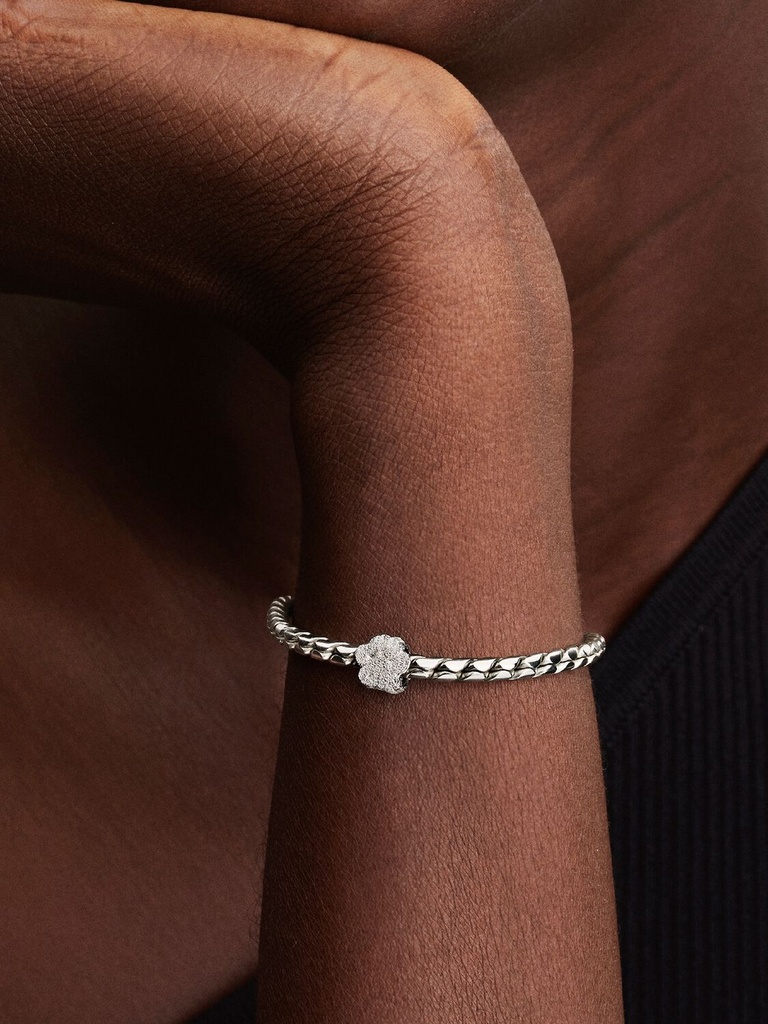 Charm Pandora Mini Huella Plata Texturizada 794043C00