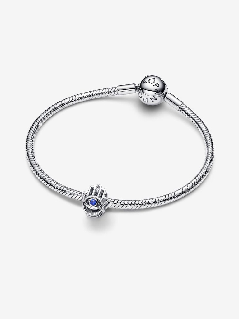 Charm Pandora Mano de Fátima Azul Brillante 794062C01