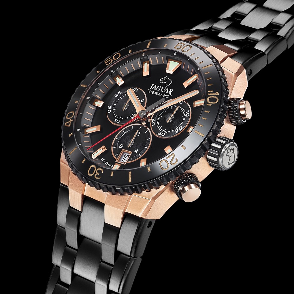 Reloj Jaguar Ceramic Hombre Negro J1023/1
