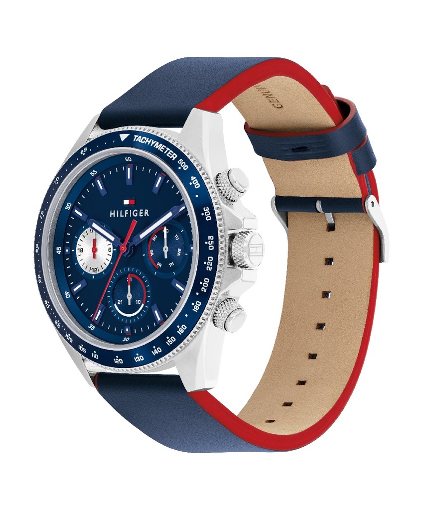 Reloj Tommy Hilfiger Hombre Clark Azul Multifunción 1792209