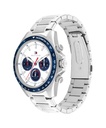 Reloj Tommy Hilfiger Hombre Clark Plateado Multifunción 1792238