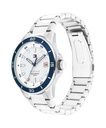 Reloj Tommy Hilfiger Hombre Remy Plateado y Azul Analógico 1792227