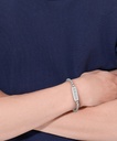 Pulsera Lacoste District Acero Inox. Plateada Hombre 2040538