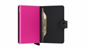Cartera Secrid Miniwallet Matte MM-Black & Fuchsia