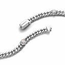 Pulsera Pandora Cadena Cubana Corazón Plata 594226C01