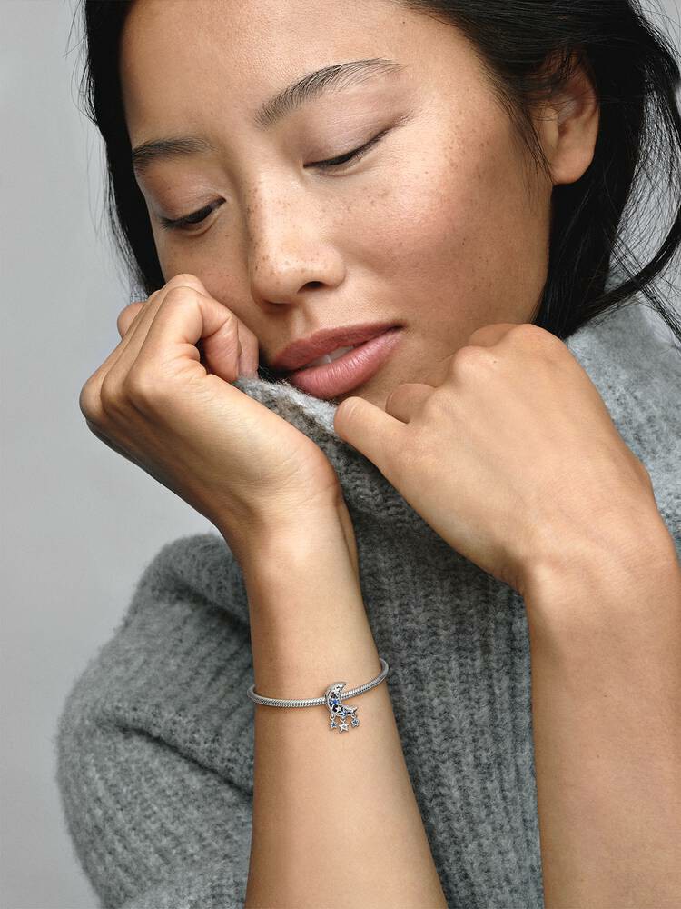 Charm Luna Creciente y Estrella 799643C01