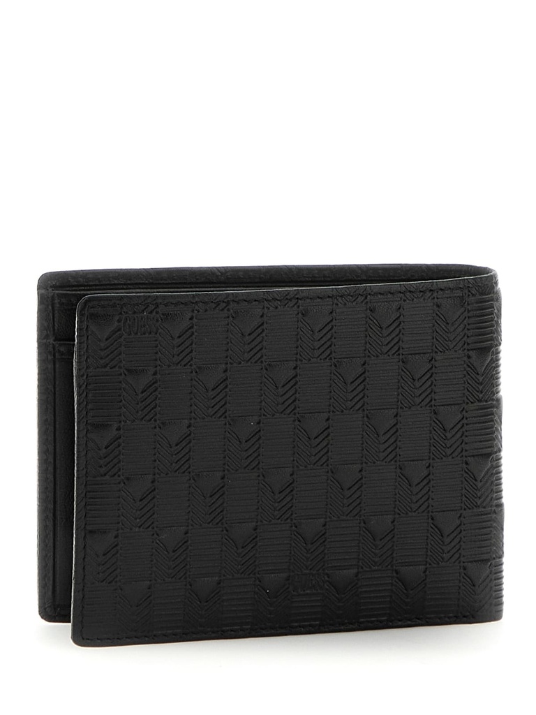 Cartera Guess Torino Bifold Hombre Negra SMMADLLEA20-BLA