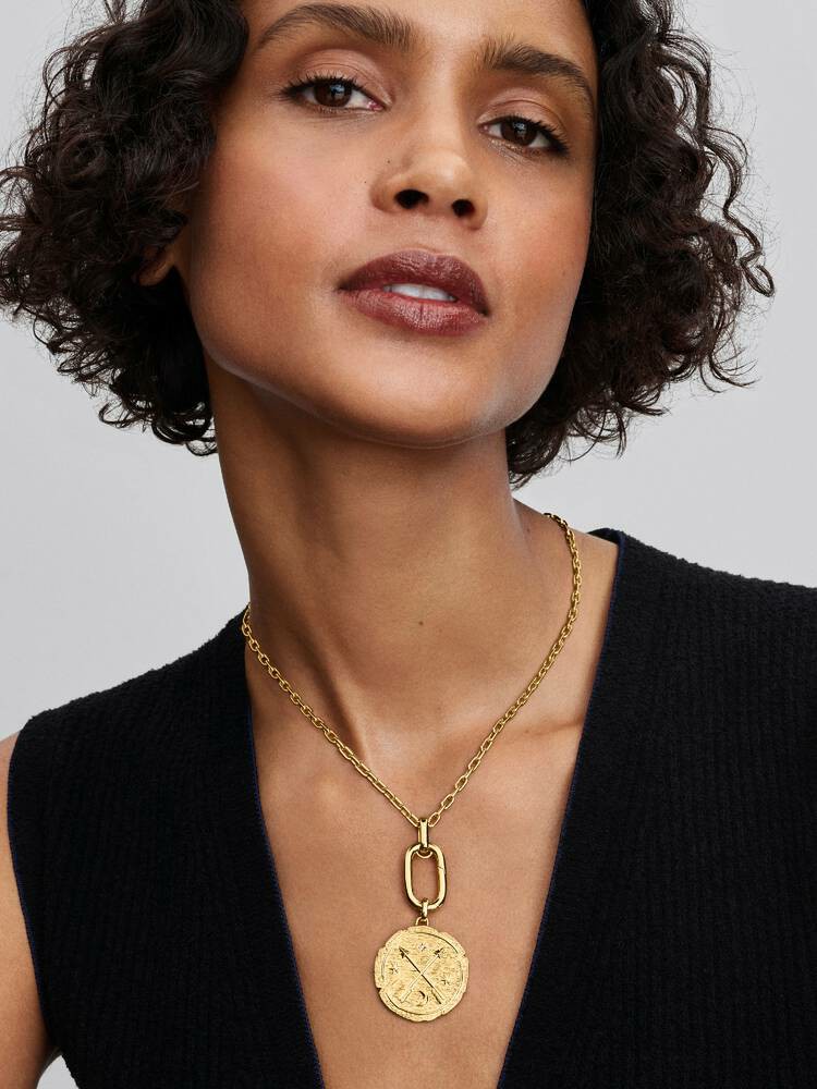 Charm Pandora Medallón Grande Flechas Cruzadas 764084C01