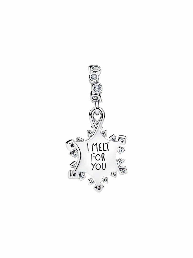Charm Pandora Colgante Doble Copo Nieve Opalescente 794142C01