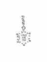 Charm Pandora Colgante Doble Copo Nieve Opalescente 794142C01