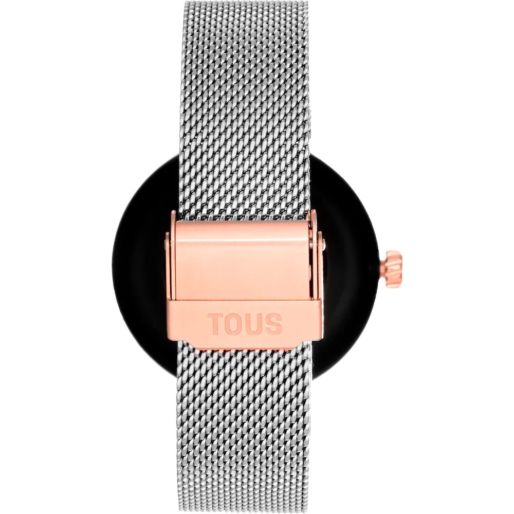 Reloj Tous Smartwatch Brazalete Acero y Acero Rosado S-Connect 3000148000