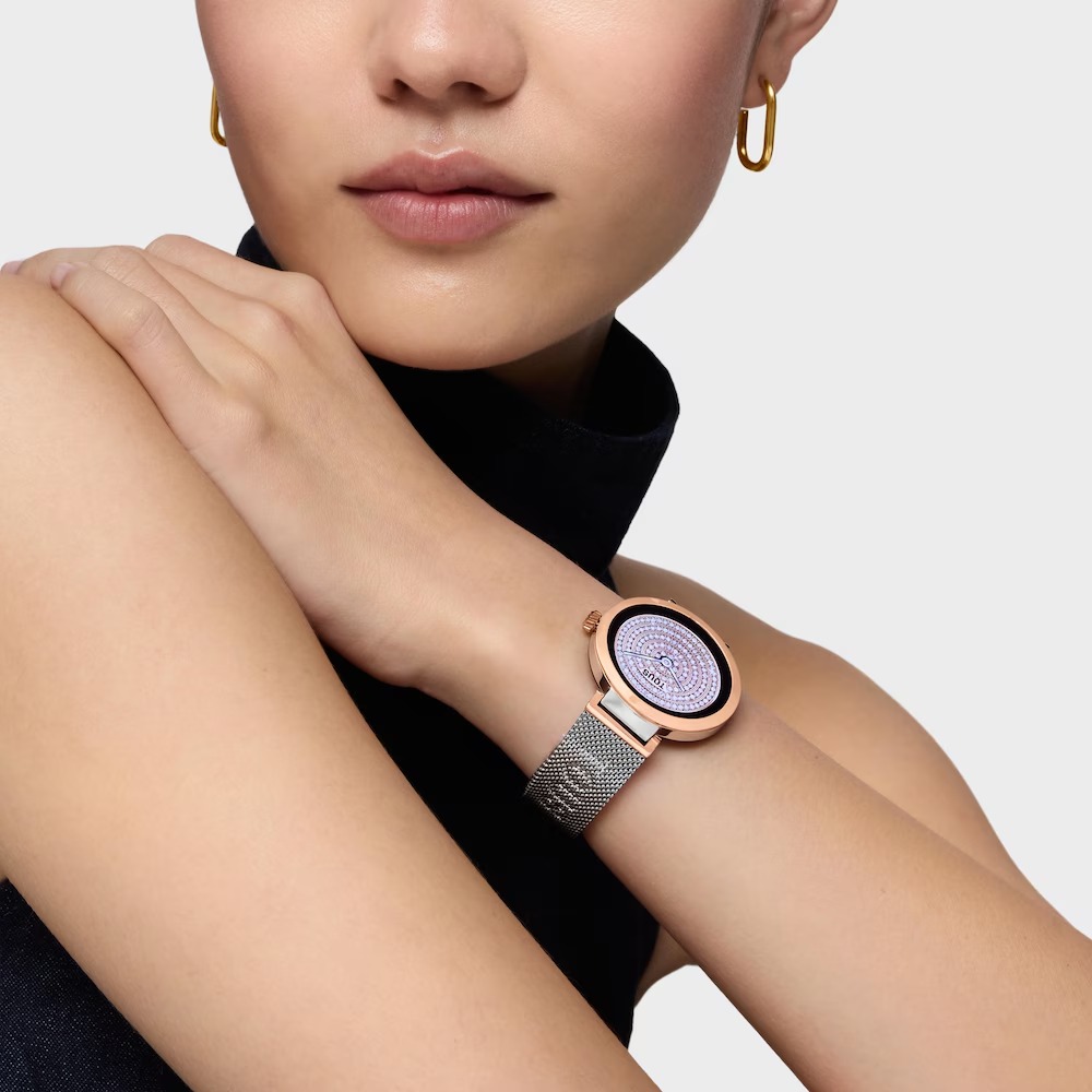 Reloj Tous Smartwatch Brazalete Acero y Acero Rosado S-Connect 3000148000