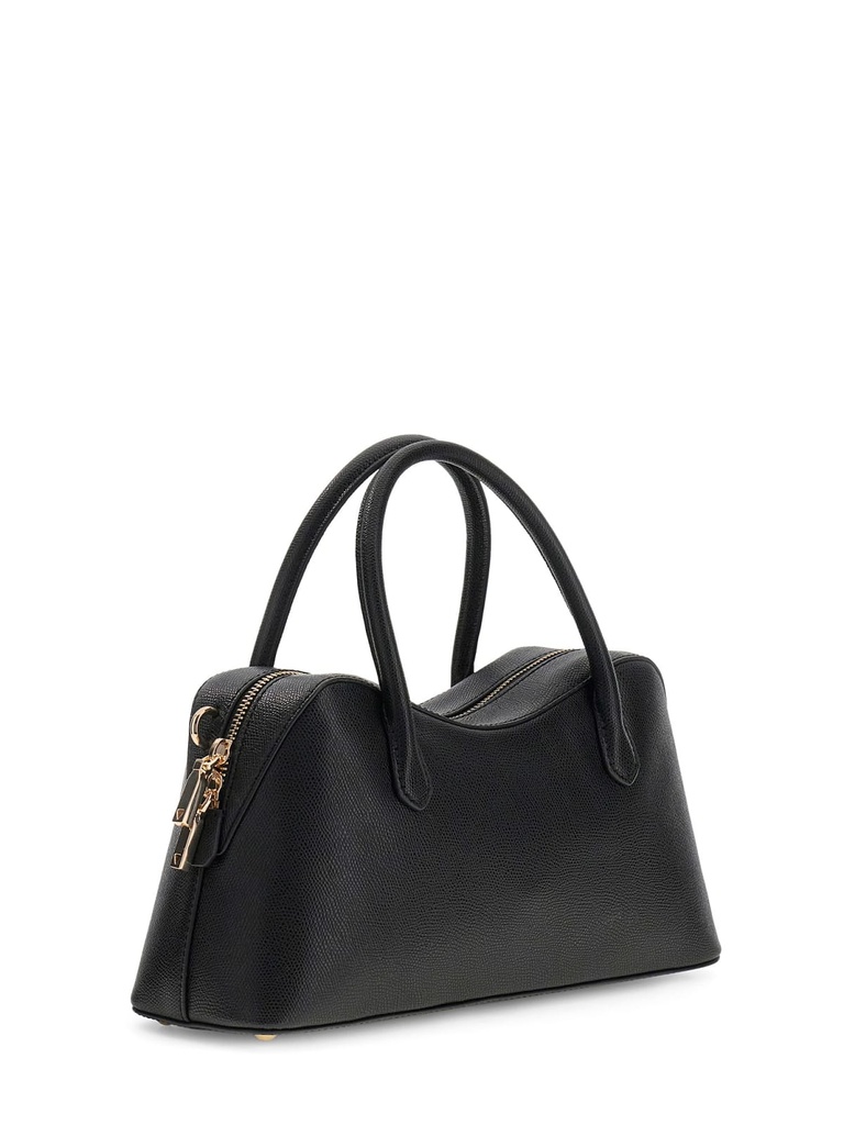 Bolso Guess Davinia Charms Satchel Negro HWBG9899060-BLA