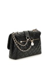 Bolso Guess Giully II Acolchado Comp Convertible Negro HWQG9673200-BLA