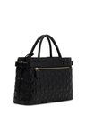 Bolso Guess Paisleigh Girlfriend Satchel Negro HWQG9883060-BLA