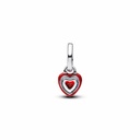 Charm Pandora Mini Colgante Corazón Chakra Rojo 793042C05