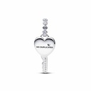 Charm Pandora Colgante Llave Corazón Opalescente 794427C01