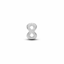 Charm Pandora Mini Símbolo Infinito Textura Plata 794523C00