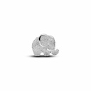 Charm Pandora Mini Elefante con Textura Plata 794528C00