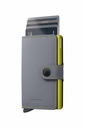 Cartera Secrid Miniwallet Matte MM-Grey & Lime
