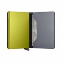 Cartera Secrid Slimwallet Matte SM-Grey & Lime