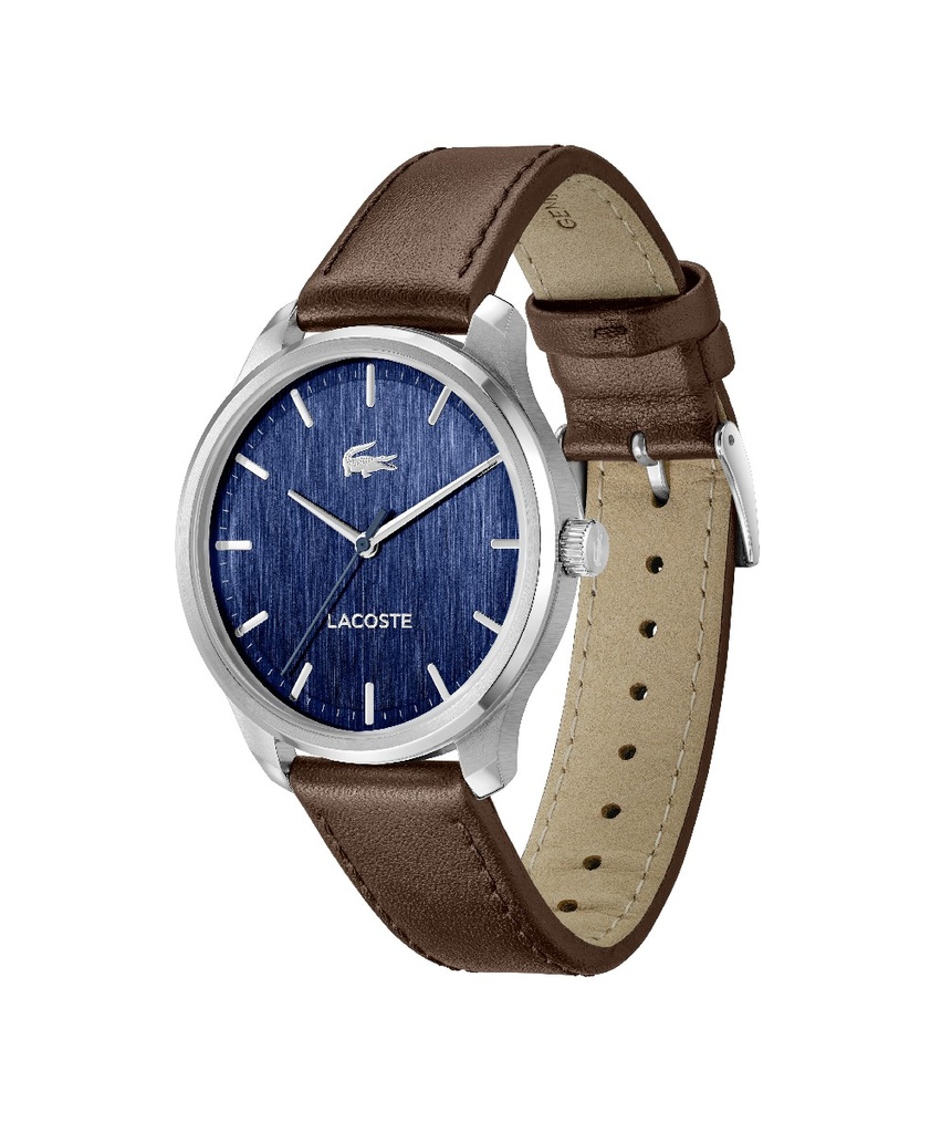 Reloj Lacoste Lisbon Hombre Correa Piel Marrón 2011477