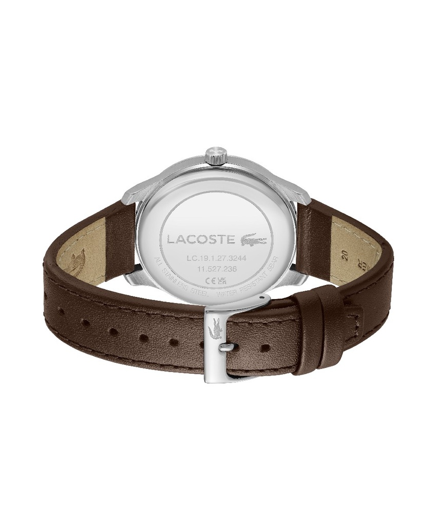 Reloj Lacoste Lisbon Hombre Correa Piel Marrón 2011477