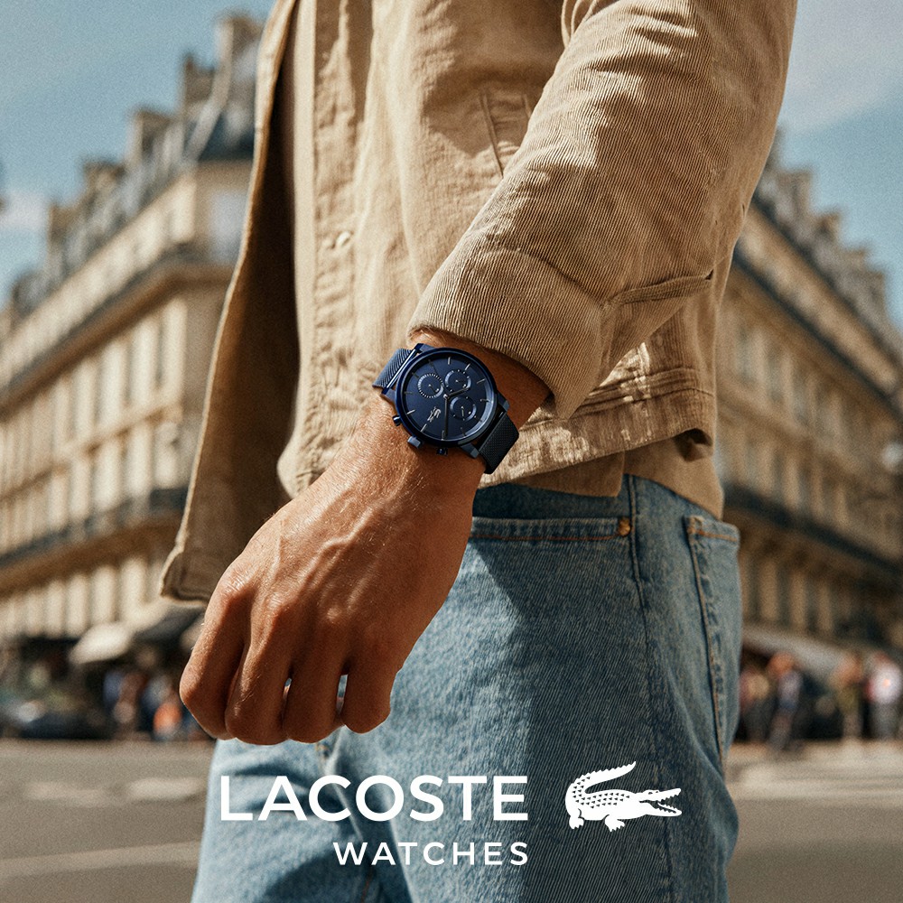 Reloj Lacoste Replay Hombre Multifunción Acero Azul 2011484