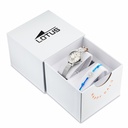 Reloj Lotus Junior Niña Acero y Esfera Platead con Corazón 18659/1