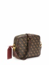 Bolso Guess Mini Bandolera Milano Logotipo 4G Marrón HMMILOP5422-BNH