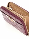 Cartera Guess Idra Logotipo 4G Charol Burdeos SWGG8157140-WINE
