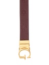 Cinturón Guess Belt Revesible Mujer Negro/Burdeos Logo 4G BW7861P3430-WEM