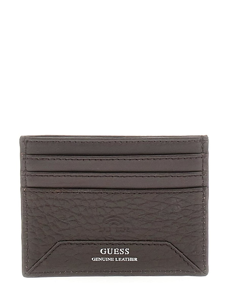 Tarjetero Guess Men Barcelona Marrón SMBAGRLEA25-DKO