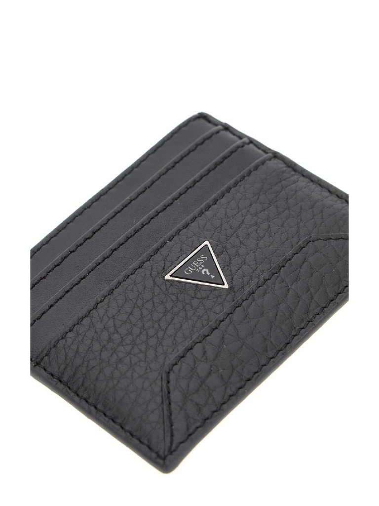 Tarjetero Guess Men Barcelona Negro SMBAGRLEA25-BLA