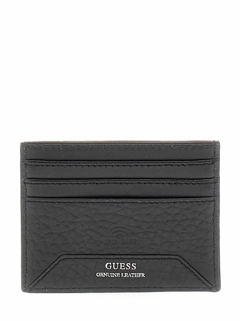 Tarjetero Guess Men Barcelona Negro SMBAGRLEA25-BLA