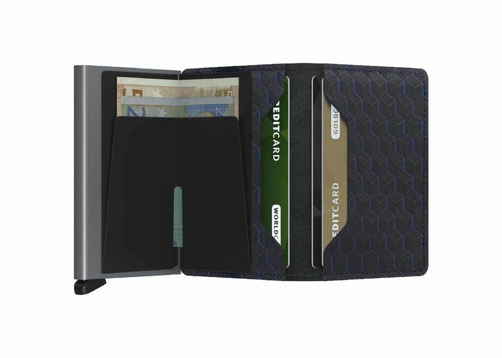 Cartera Secrid Slimwallet Optical Black SOP-BLACK