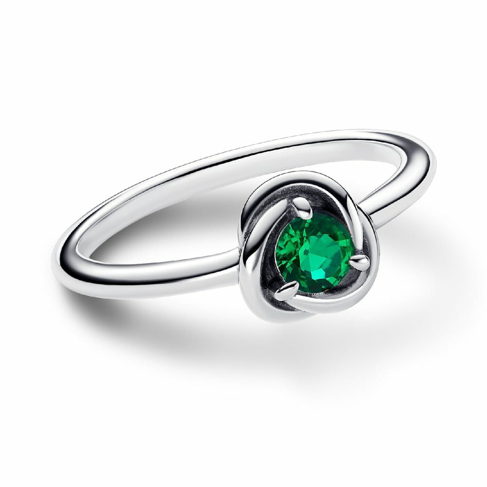 Anillo Pandora Círculo Eternity Gema del Mes de Mayo 192993C05