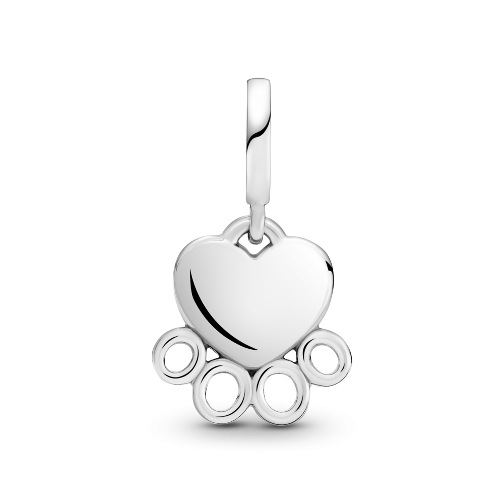 Charm Colgante Pandora Corazones y Patas
