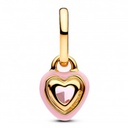 Charm Pandora Mini Colgante Chakra Corazón Rosa 763042C01