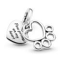 Charm Colgante Pandora Corazones y Patas
