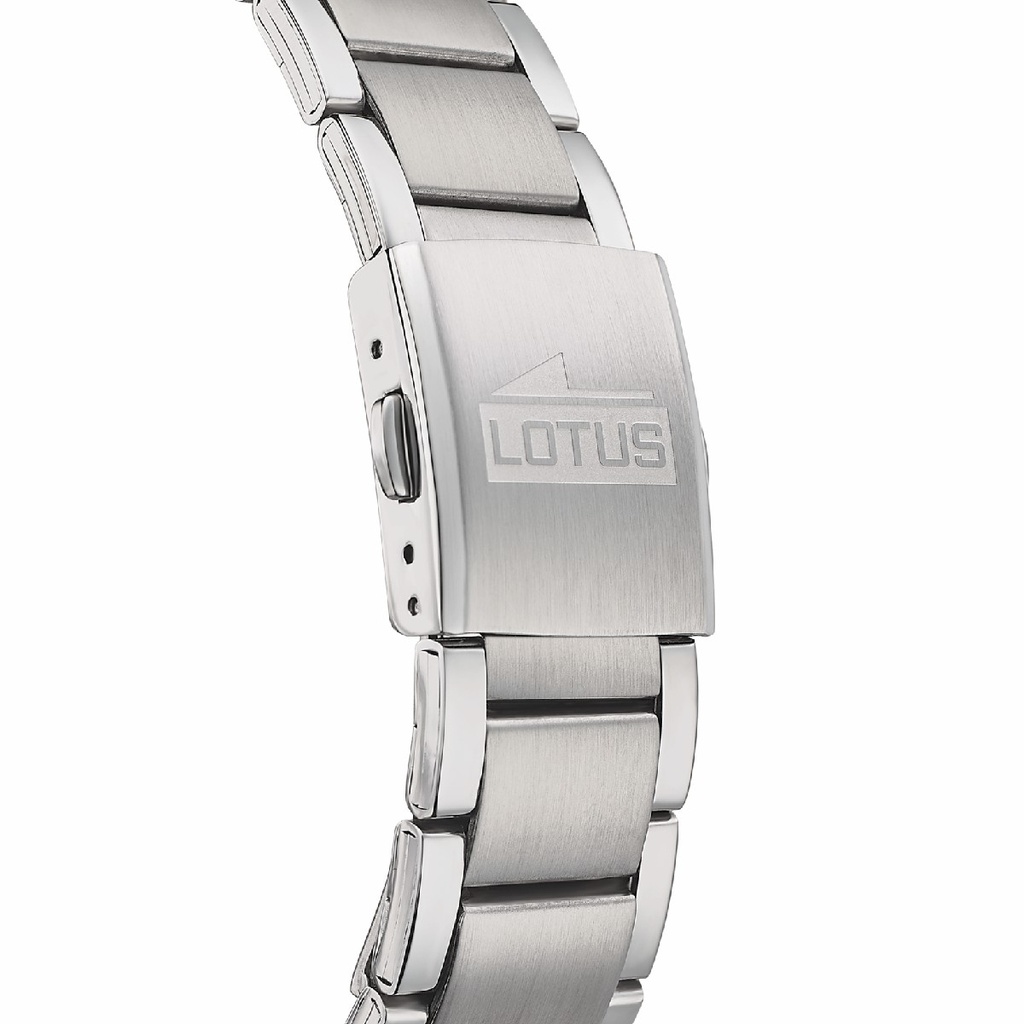 Reloj Lotus Chrono Hombre Acero Esfera Azul 18690/1