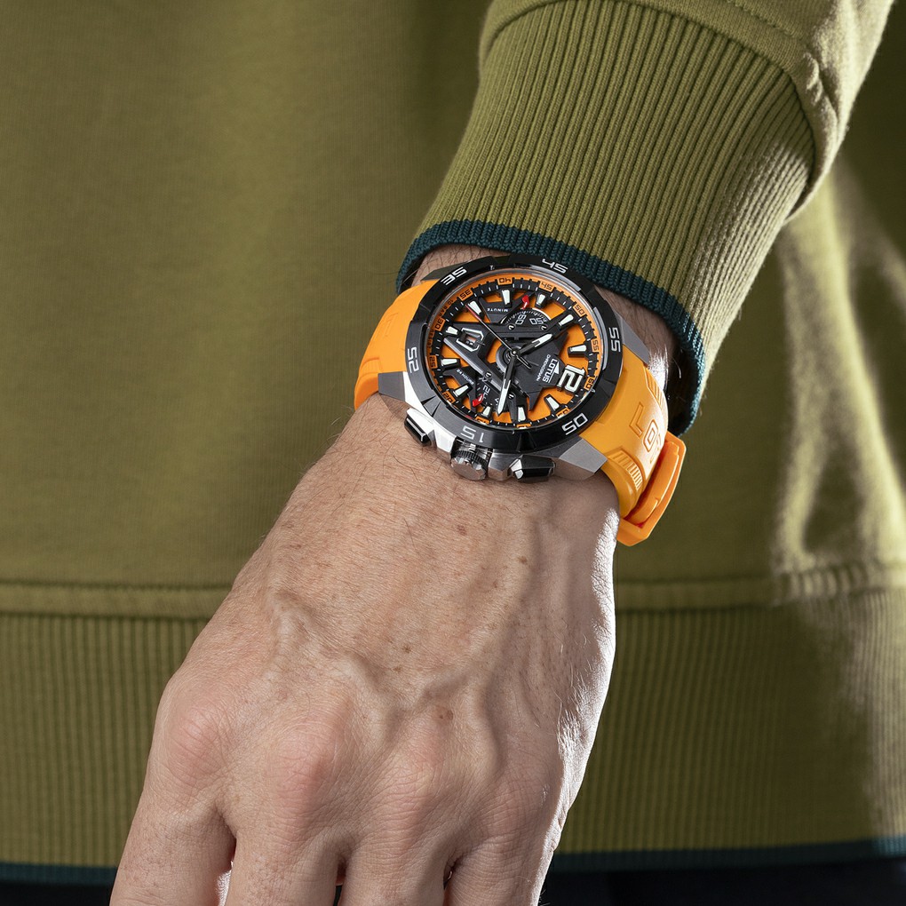 Reloj Lotus Vortex Hombre Silicona Naranja 18944/3