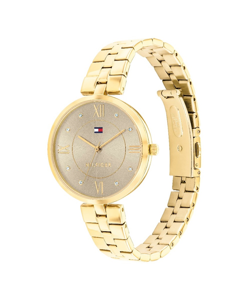 Reloj Tommy Hilfiger Ella Mujer Dorado Analógico 1782685