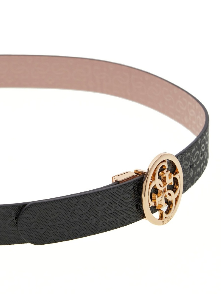 Cinturón Guess Stacey Mujer Piel Reversible Negro / Rosa  BW9319P6135-BHK
