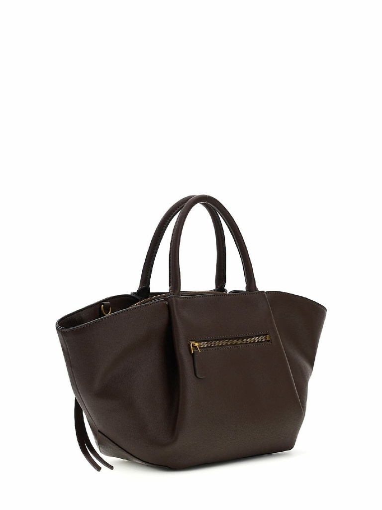 Bolso Guess Allegra Girlfriend Satchel Marrón HWBG2237060-BRO